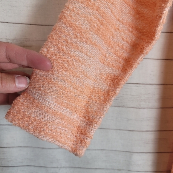 SUNDAYS IN BROOKLYN MIXED MEDIA CROCHET HEM SWEATSHIRT, SZ XS - Picture 3 of 7